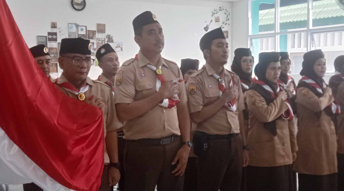 Pelantikan Dan Pengukuhan Gudep Pramuka SMP IT BBS Masa Bakti 2024 - 2026
