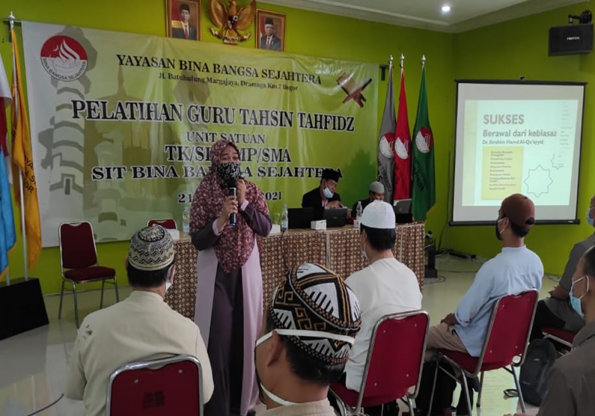 Pelatihan Guru Tahfidz &amp; Tahsin SIT Bina Bangsa Sejahtera