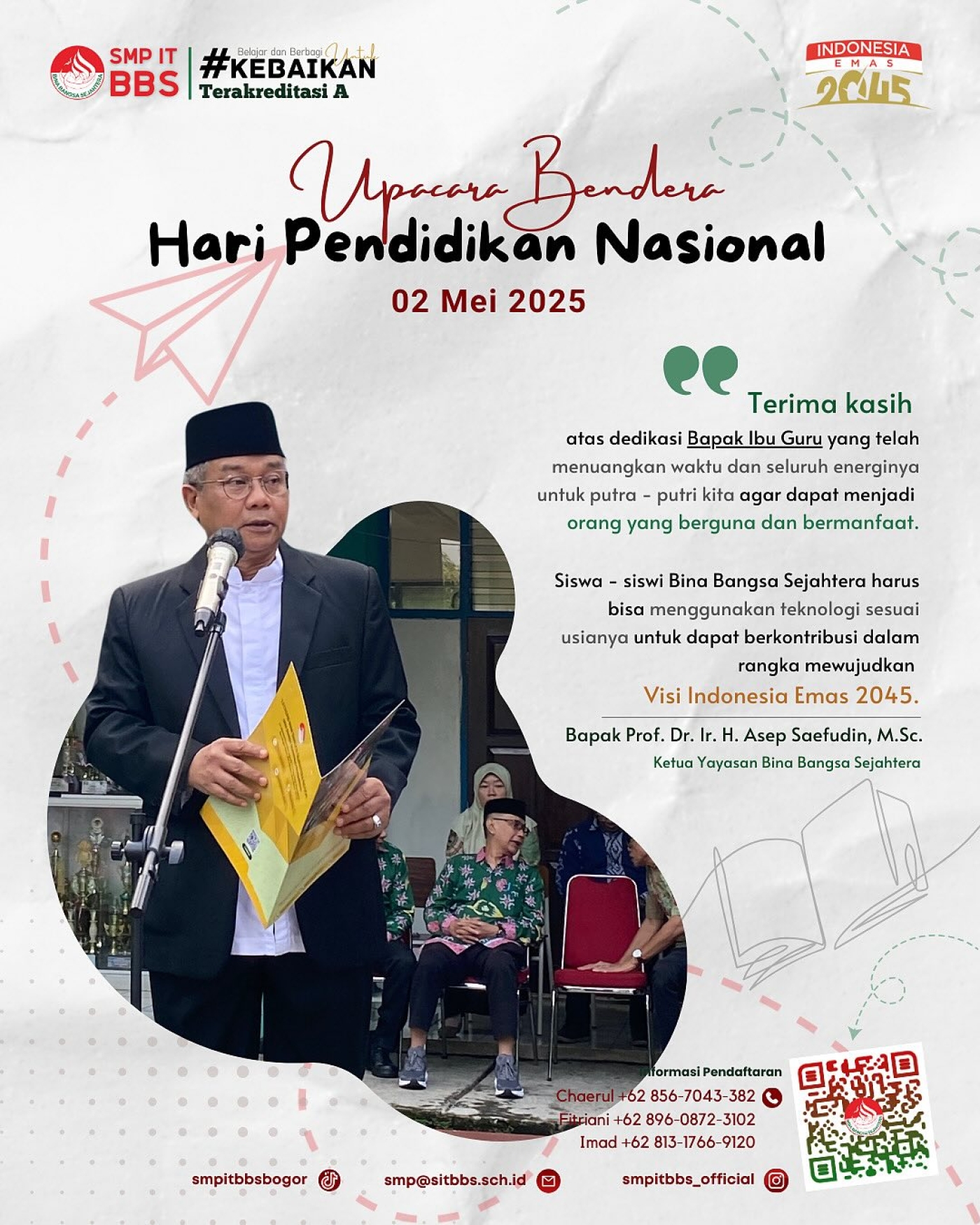 Upacara Bendera Hari Pendidikan Nasional 02 Mei 2025