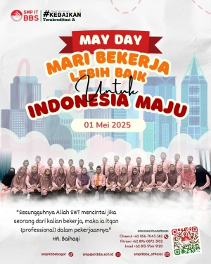 Selamat Hari Buruh Internasional! 01 Mei 2025
