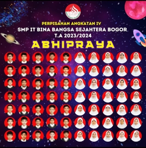 Pelepasan Siswa SMP IT BBS Kota Bogor Sederhana Tetapi Berkharisma